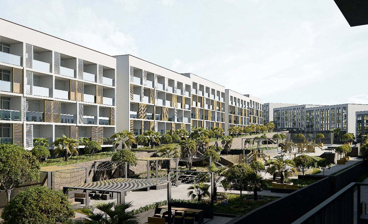 Концепция застройки ЖК Белый город